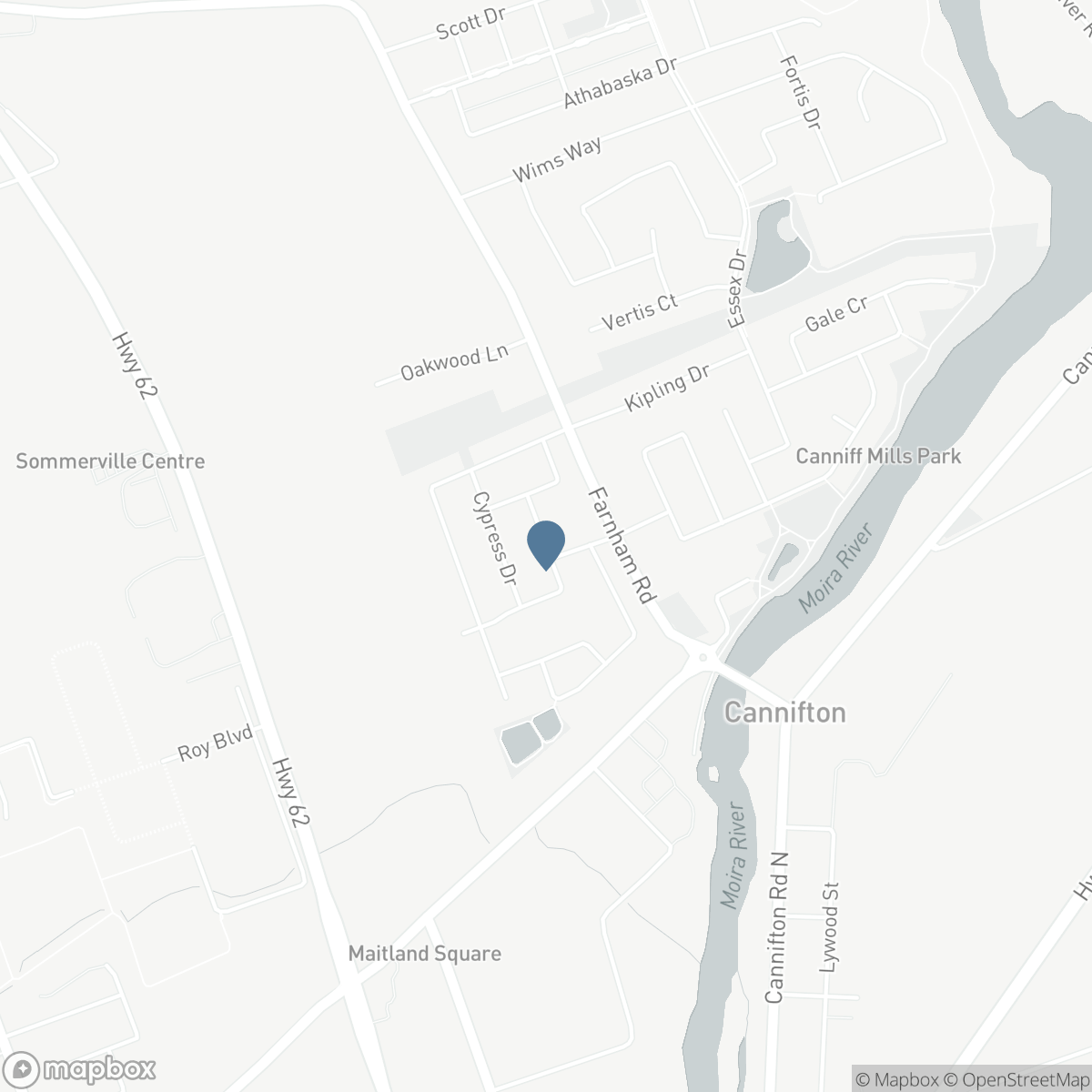 46 COTTONWOOD DRIVE, Belleville, Ontario K8N 0J2